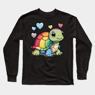 Love Turtle Long Sleeve T-Shirt